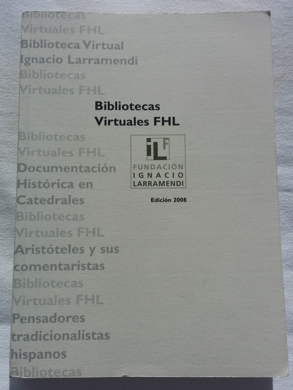 BIBLIOTECAS VIRTUALES FHL. Edición 2008
