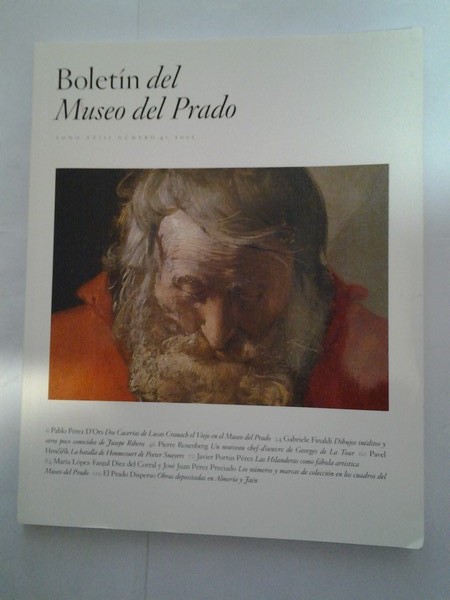 Boletin de Museo del Prado. XXIII