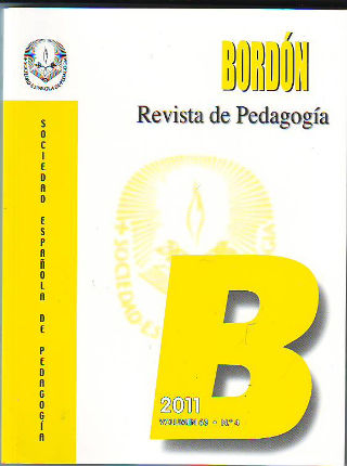 BORDON REVISTA DE PEDAGOGIA. VOLUMEN 63, Nº 4.