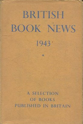 BRITISH BOOK NEWS 1943.