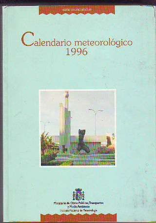 CALENDARIO METEREOLOGICO 1996.