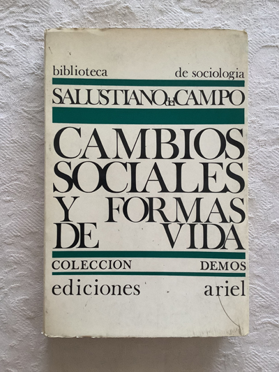 Cambios sociales y formas de vida