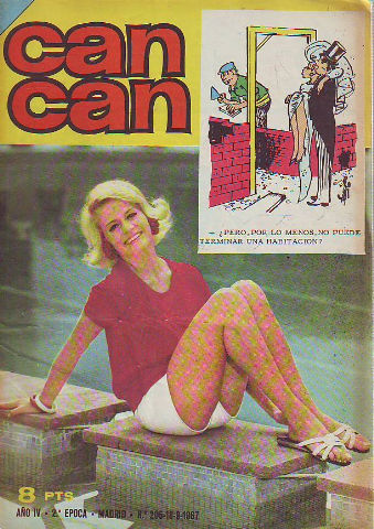 CAN CAN REVISTA DE HUMOR. AÑO IV. 2ª EPOCA, Nº 206.