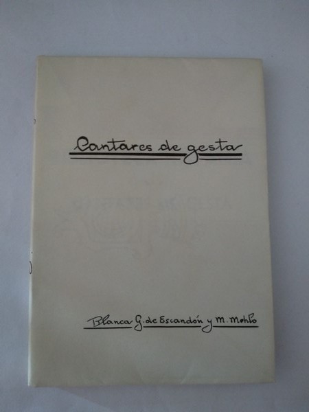 Cantares de Gesta