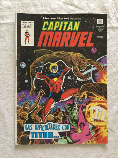 Capitán Marvel 59. las dificultades con titan