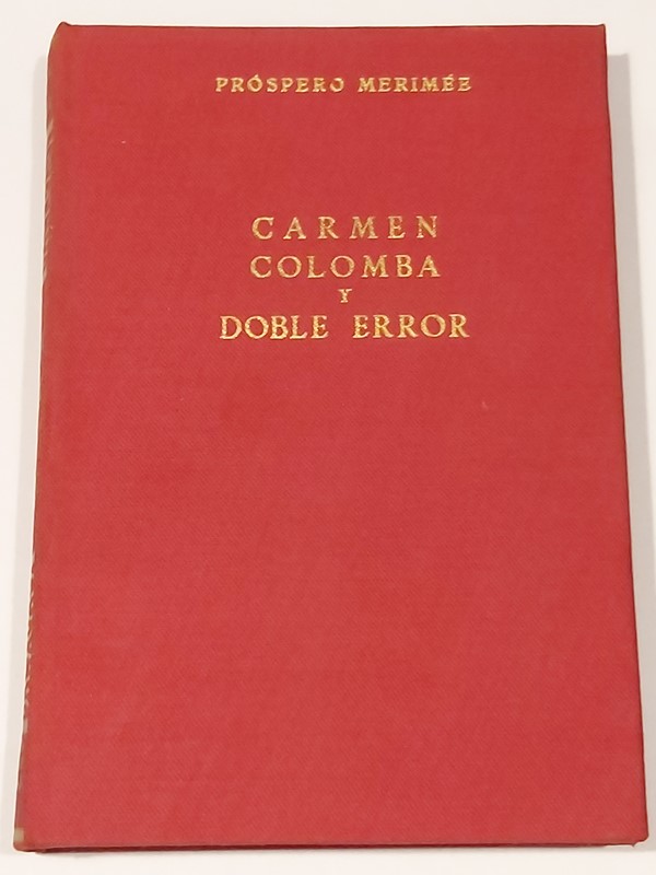 Carmen colomba y doble error