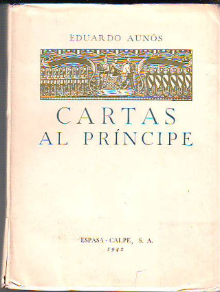 CARTAS AL PRÍNCIPE.