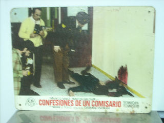 CARTELERA DE CINE. CONFESIONES DE UN COMISARIO.