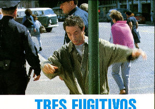 CARTELERA DE CINE-MOVIE POSTER: TRES FUGITIVOS.