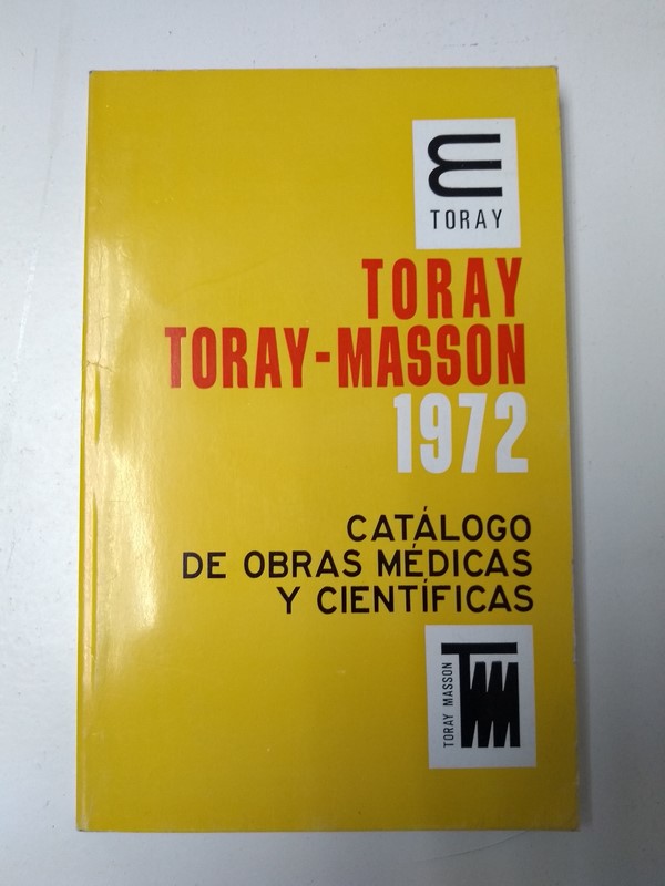 Catalogo de Obras Medicas y Cientificas 1972