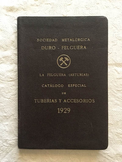 Catálogo especial de tuberías y accesorios