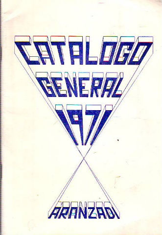CATALOGO GENERAL 1971 ARANZADI.