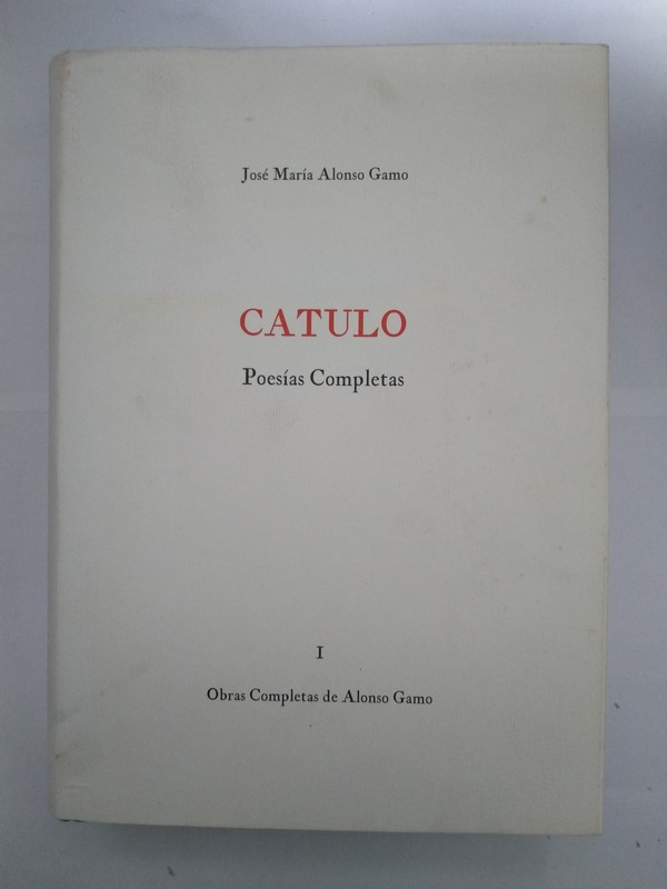 Catulo. Poesías Completas