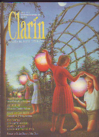 CLARIN. REVISTA DE NUEVA LITERATURA. Nº 8: NAVEGACION CON SHAKESPEARE (F. BARON ESQUIVIS. LA GENERACION DE LOS 70 Y SUS CRITICOS (LEOPOLDO SANCHEZ TORRE). POEMAS DE JOSE CEREIJO Y AQUILINO DUQUE. CARTA DE NUEVA YORK (JAVIER RODRIGUEZ MARCOS).