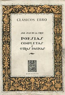 CLASICOS EBRO. POESIAS COMPLETAS Y OTRAS PAGINAS.