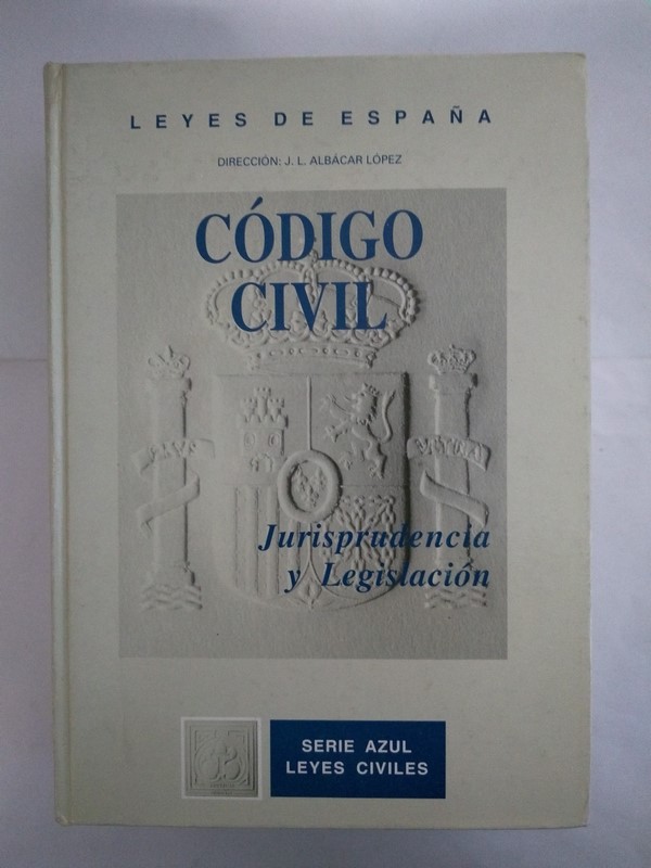 Codigo Civil. Jurisprudencia y legislación
