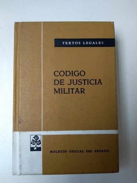 Codigo de Justicia Militar