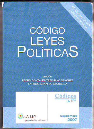 CODIGO LEYES POLITICAS. SEPTIEMBRE 2007.