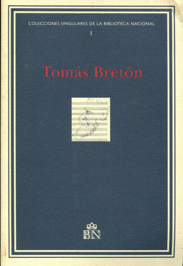 TOMAS BRETON, ARCHIVO PERSONAL. INVENTARIO.