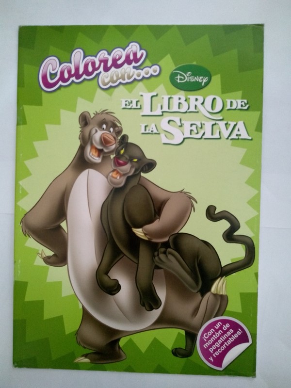 Colorea con … El libro de la selva