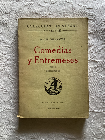 Comedias y entremeses (I)