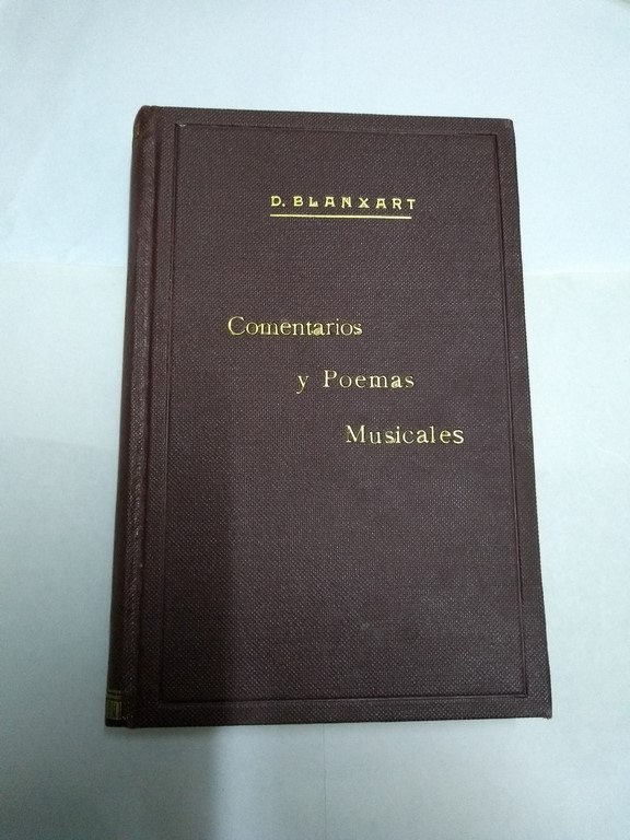 Comentarios y Poemas Musicales