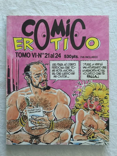Comic erótico. Tomo VI-Nº 21 al 24