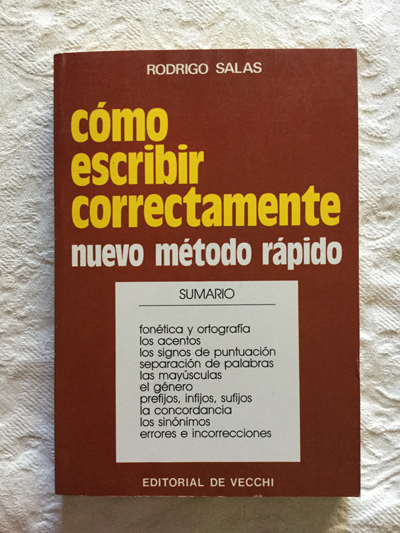 Cómo escribir correctamente