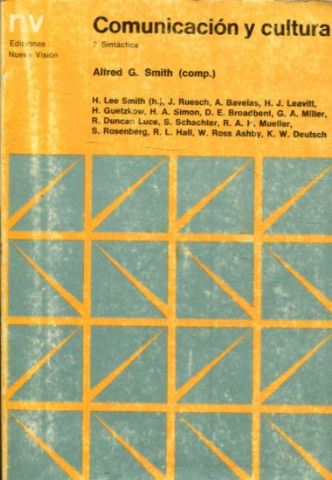 COMUNICACION Y CULTURA. II: SINTACTICA.