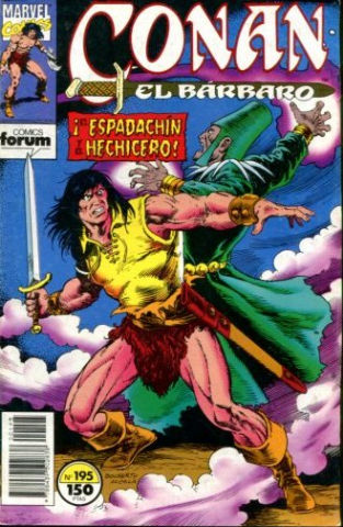 CONAN EL BARBARO. Nº 195: LAS NOCTURNAS SOBRE NEMEDIA.