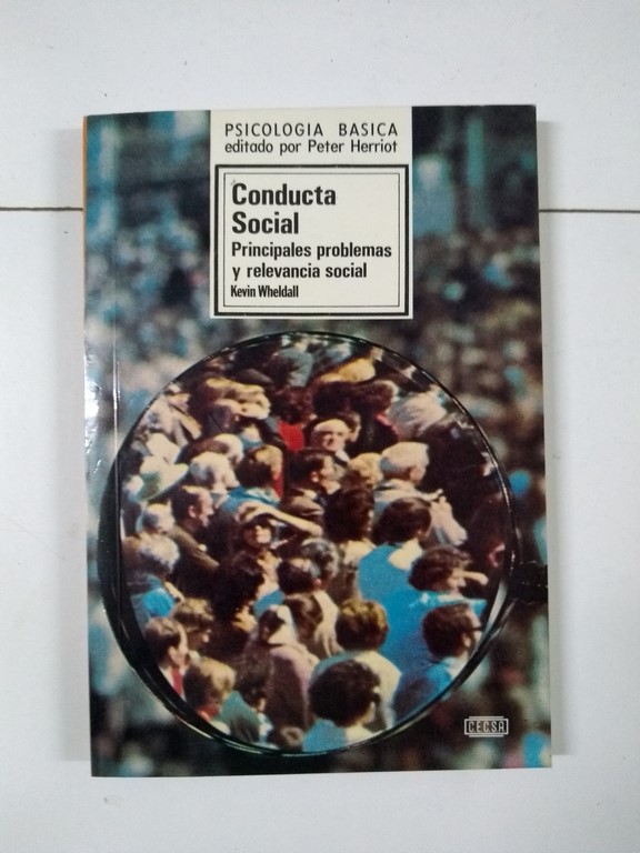Conducta Social. Principales problemas y relevancia social
