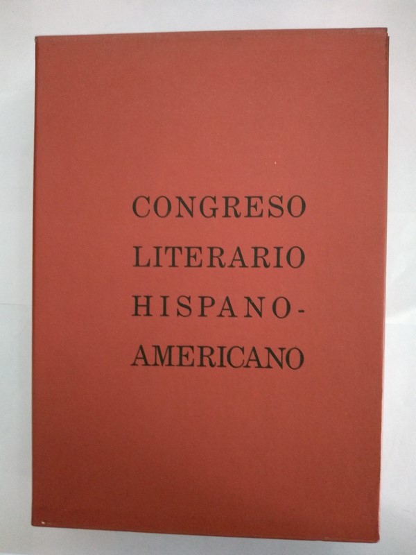 Congreso Literario Hispano – Americano