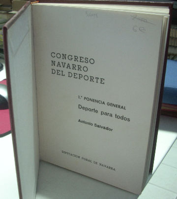 CONGRESO NAVARRO DEL DEPORTE.