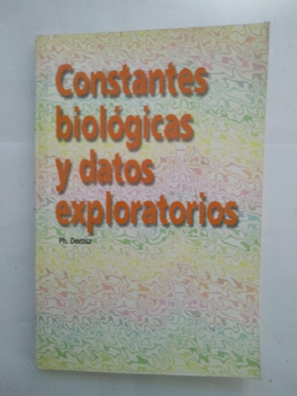 Constantes biológicas y datos exploratorios