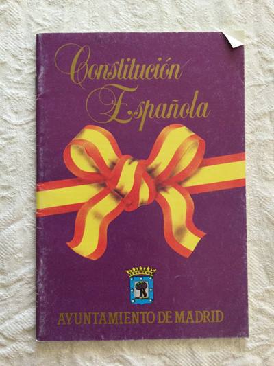 Constitución española