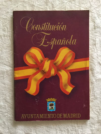 Constitución española