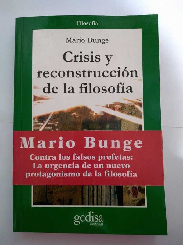 Crisis y reconstrucción de la filosofía