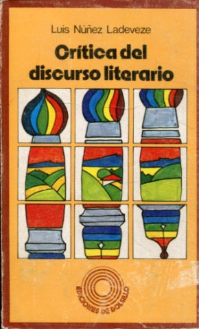 CRITICA DEL DISCURSO LITERARIO.