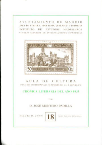 CRONICA LITERARIA DEL AÑO 1935.