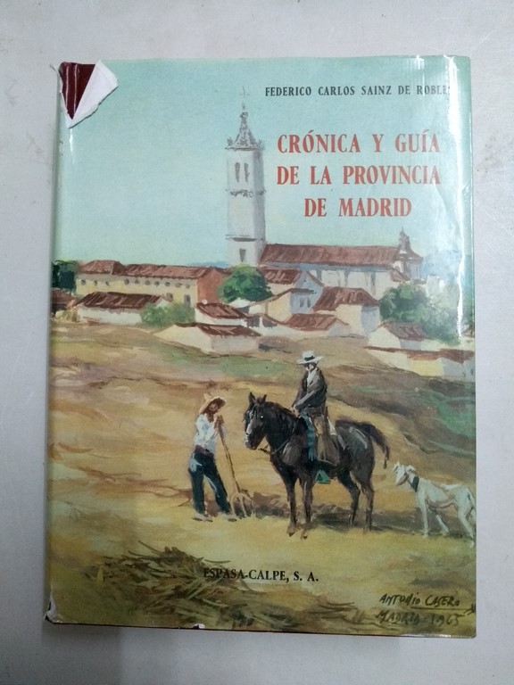Crónica y guía de la provincia de Madrid
