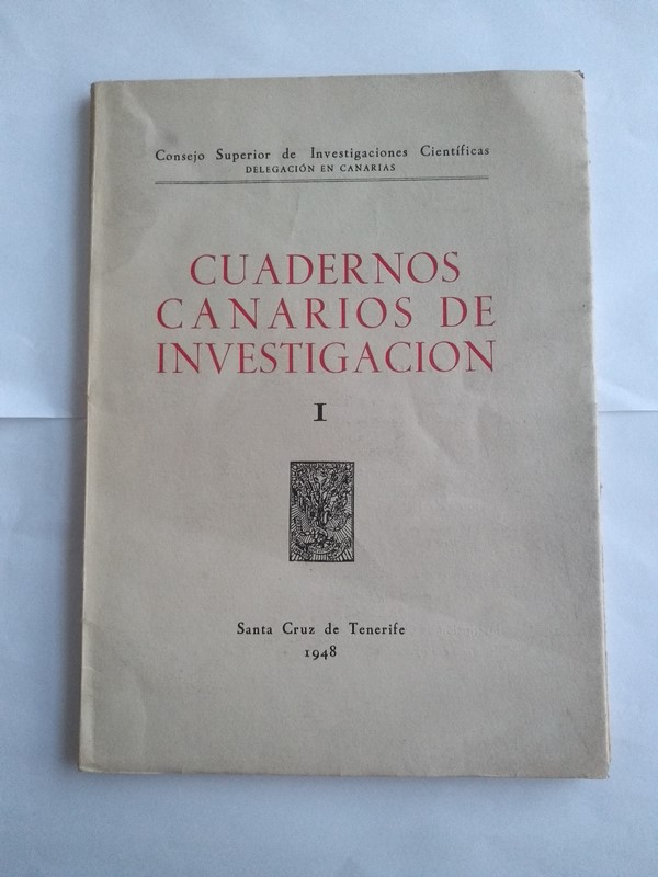 Cuadernos canarios de investigación, I
