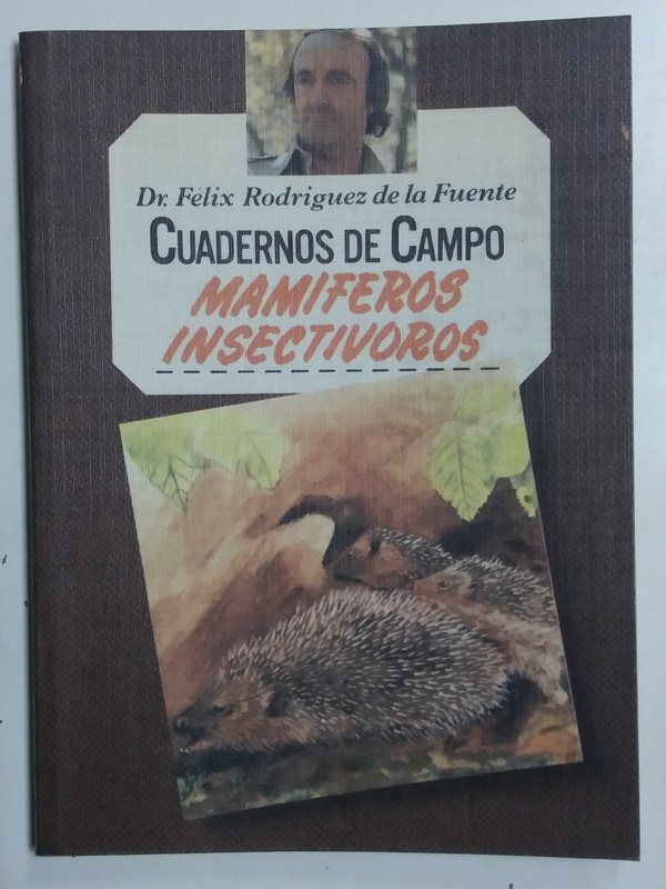 Cuadernos de campo. Mamiferos insectivoros