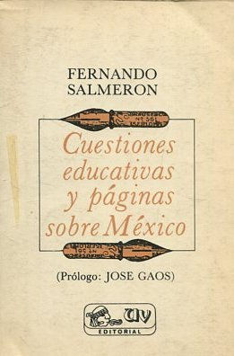 CUESTIONES EDUCATIVAS Y PAGINAS SOBRE MEXICO.