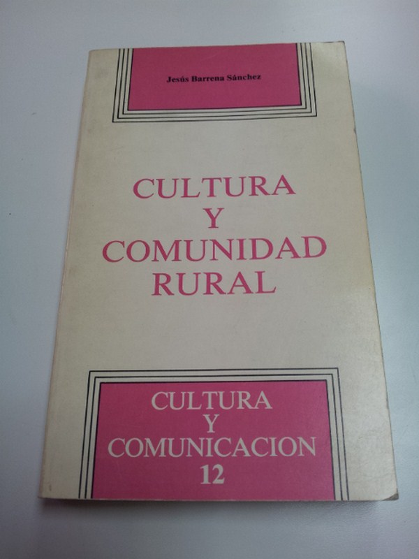 Cultura y comunidad rural