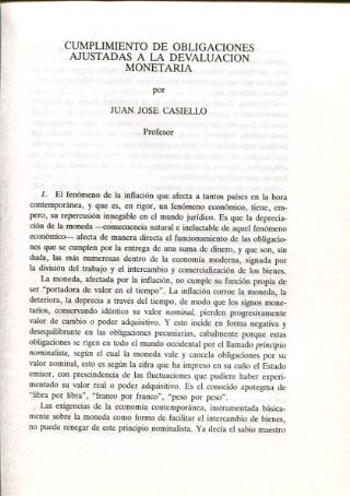CUMPLIMIENTO DE OBLIGACIONES AJUSTADAS A LA DEVOLUCION MONETARIA.
