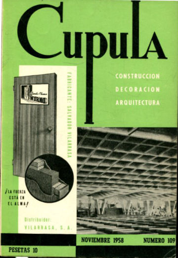 CUPULA Nº 109. REVISTA DE CONSTRUCCION, DECORACION, ARQUITECTURA