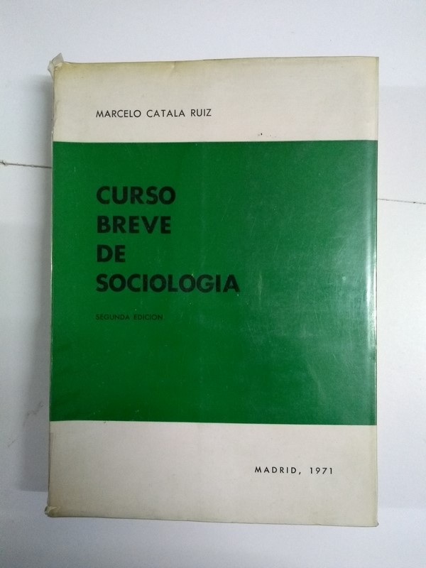 Curso breve de sociología