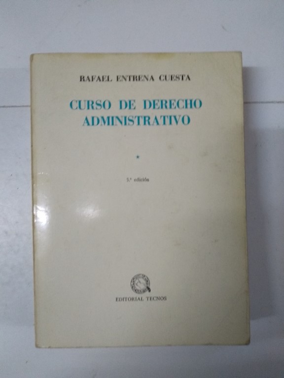 Curso de Derecho Administrativo