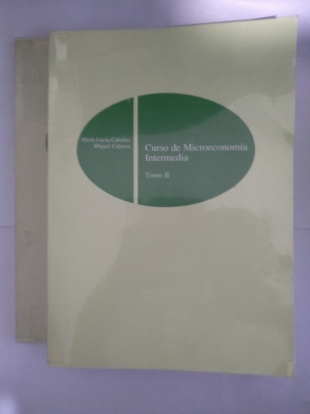 Curso de Microeconomia intermedia. 2 tomos