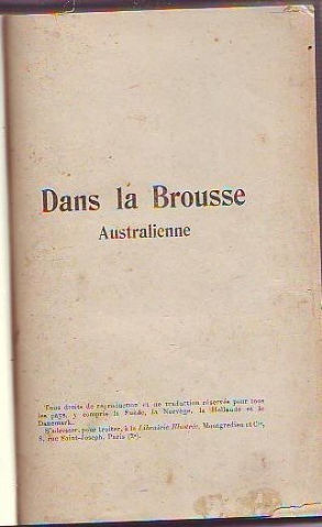 DANS LA BROUSSE AUSTRALIENNE. SCENES DE CHASSE.